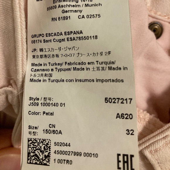 Escada Pink Jeans - Picture 6 of 6